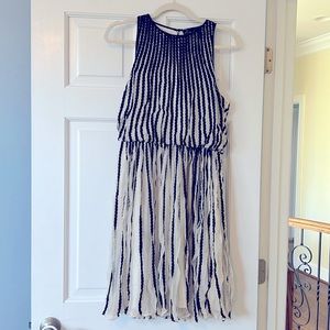 NWT Anthropologie Geisha Designs Black and White Dress - Stunning